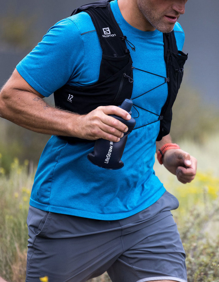 LifeStraw Peak Series Collapsible Squeeze 1L Bottle with Filter Bottle Filter LifeStraw Water Filters & Purifiers